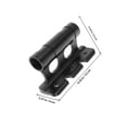 thumbnail image 2 of BESTYASH 1 Set of Bike Fork Mount Black Metal Rack for Quick Release and Outdoor Activities, 2 of 8