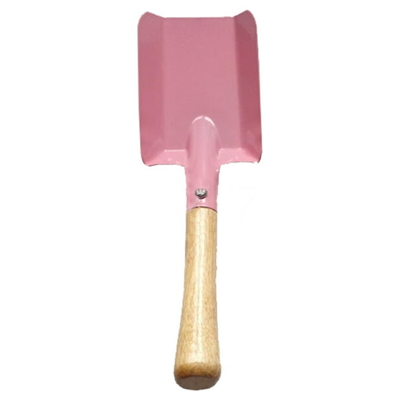 Children's small spades with small colored square spades with wooden handles