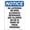 Warning Sign 4, variant on Warning Bees/Wasps Active Sign – 8x12 Inch RustFree Aluminum,Reflective & Weatherproof Metal Sign,HighVisibility Outdoor Safety Warning for Home or Garden