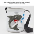 thumbnail image 4 of Camping Bolsa de malla de playa para niños, bolsa de almacenamiento de juguetes de natación, bolsa de malla de juguete de dibujos animados (gris) Tmvgtek Deportes Acuáticos, 4 of 7