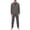 Dark Gray, variant on Dwelliawo Mens Pajamas Sets Long Sleeve Shirts And Casual Pants Lightweight Soft Comfort Sleepwear Pjs Plus Size Loungewear Light Blue XL