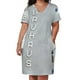 thumbnail image 2 of Bauhaus-vestido holgado con bolsillos para mujer ropa de graduación verano, 2 of 6