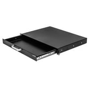 NavePoint Server Cabinet Case 19 Inch Rack Mount DJ Locking Lockable Deep Drawer with Key 1U