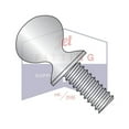 thumbnail image 3 of 1/4-20 x 1/2" Thumb Screws | Type P | Shoulder | 18-8 Stainless Steel (Quantity: 800), 3 of 3