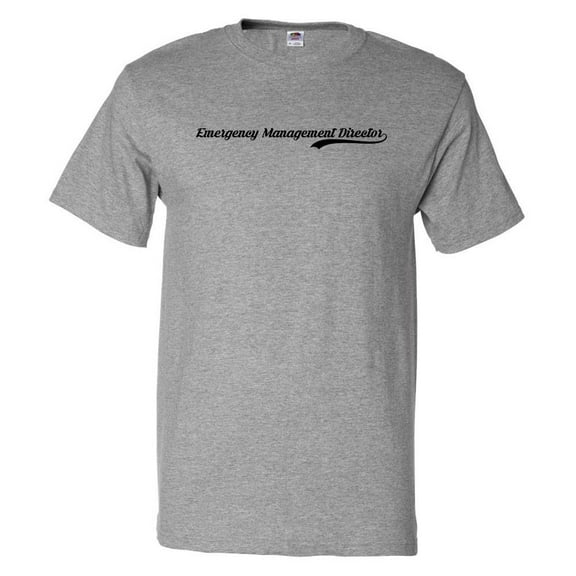 Funny Emergency Management Director Retro Old School T shirt Tee Gift