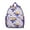 Purple-51, variant on Starry Student Backpack – Gothic Celestial Moon Astrology Print With Starry Night Cosmic Mystical Spiritual Golden Witchy Pattern