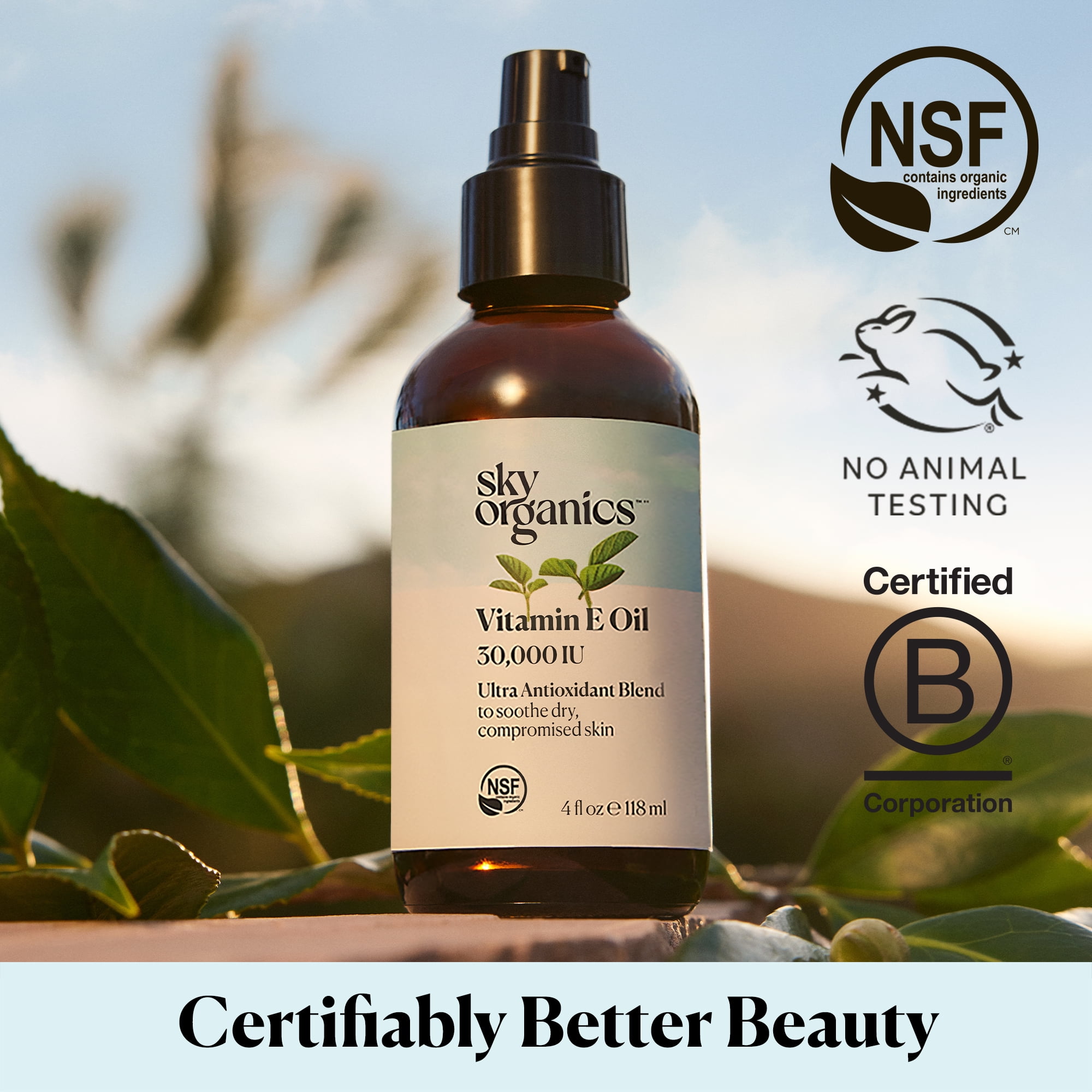 Zoom vitamin top e soothing oil