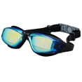 thumbnail image 3 of Gafas de natación, gafas de natación sin fugas protección completa adultos hombres mujeres jóvenes (negro), 3 of 5