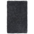 thumbnail image 2 of Vista Living Shag Rug Collection Solid Print Contemporary Area Rug, Gray, 2 of 4