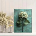 thumbnail image 2 of Qisvanset 12x16 Inch Sage Green Hydrangea Bible Verse Canvas Wall Art, Trendy Ecclesiastes Scripture Home Decor, 2 of 8