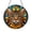 Acrylic 3.5 Inch, variant on Feline Cat Metal Wall Sign, Stained Glass Style Decorative Garden Plaque Accent
