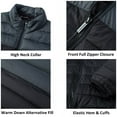 thumbnail image 3 of Alpine Swiss Niko Men’s Puffer Jacket Warm Down Alternative Insulated Coat | Packable Water-Resistant & Windproof Winter Outerwear with Zipper Pockets, 3 of 7