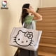 thumbnail image 4 of Sanrio-Bolso de mano de Hello Kitty Y2k, bolsa de hombro de Hello Kitty, bolsa láser de gran capacidad, bolsa escolar para estudiantes, bolsa de viaje plateada, regalos, 4 of 4