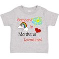 thumbnail image 3 of Inktastic Someone in Montana Loves Me Boys or Girls Toddler T-Shirt, 3 of 5