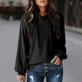 thumbnail image 4 of Lightweight Hoodies for Women 2025 Long Sleeve Plain Hooded Sweatshirt Pullover Tops Fall Outfits, 4 of 6
