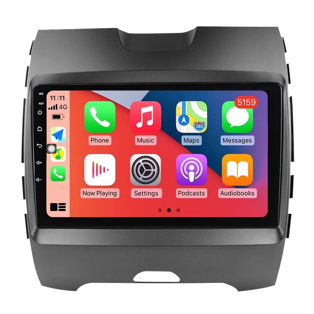 RoverOne Stéréo Voiture GPS Navigation CarPlay Android Écran Tactile Auto pour Ford Edge 2 2015 - 2018