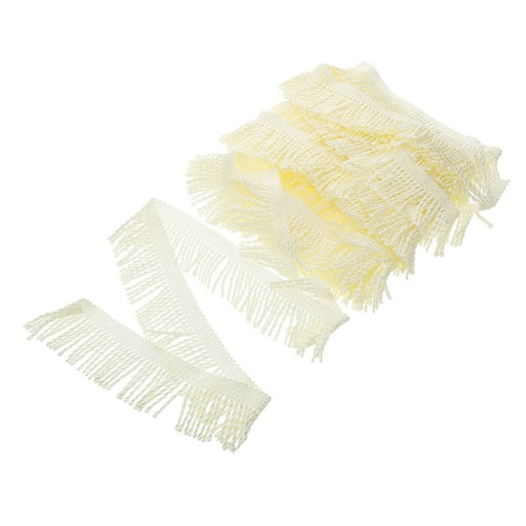 HAMPPLIES Tassel Fringe Trim Polyester Curtain Fringe Versatile Home Decor Diy Enthusiasts 0.3x5.5x1000cm 1 Roll