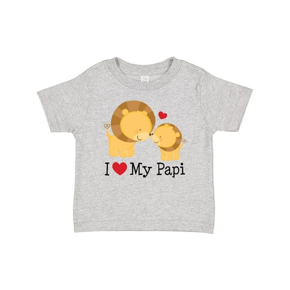 Inktastic I Love My Papi Childs Boys or Girls Baby T-Shirt