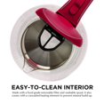 thumbnail image 2 of OVENTE Glass Electric Kettle Hot Water Boiler 1.5 Liter Borosilicate Glass Fast Boiling Countertop Heater - BPA Free Auto Shut Off Instant Water Heater Kettle for Coffee & Tea Maker - Maroon KG83M, 2 of 8