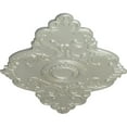 thumbnail image 3 of 67 1/8"W x 48 5/8"H x 1 7/8"P Piedmont Ceiling Medallion (Fits Canopies up to 6 1/2"), Hand-Painted Flash Copper, 3 of 5