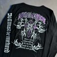 thumbnail image 2 of Camiseta de manga larga Y2K para hombre y mujer, sudadera de gran tamaño con estampado de letras góticas Retro, cuello redondo de algodón puro, Tops, novedad de otoño, 2 of 4