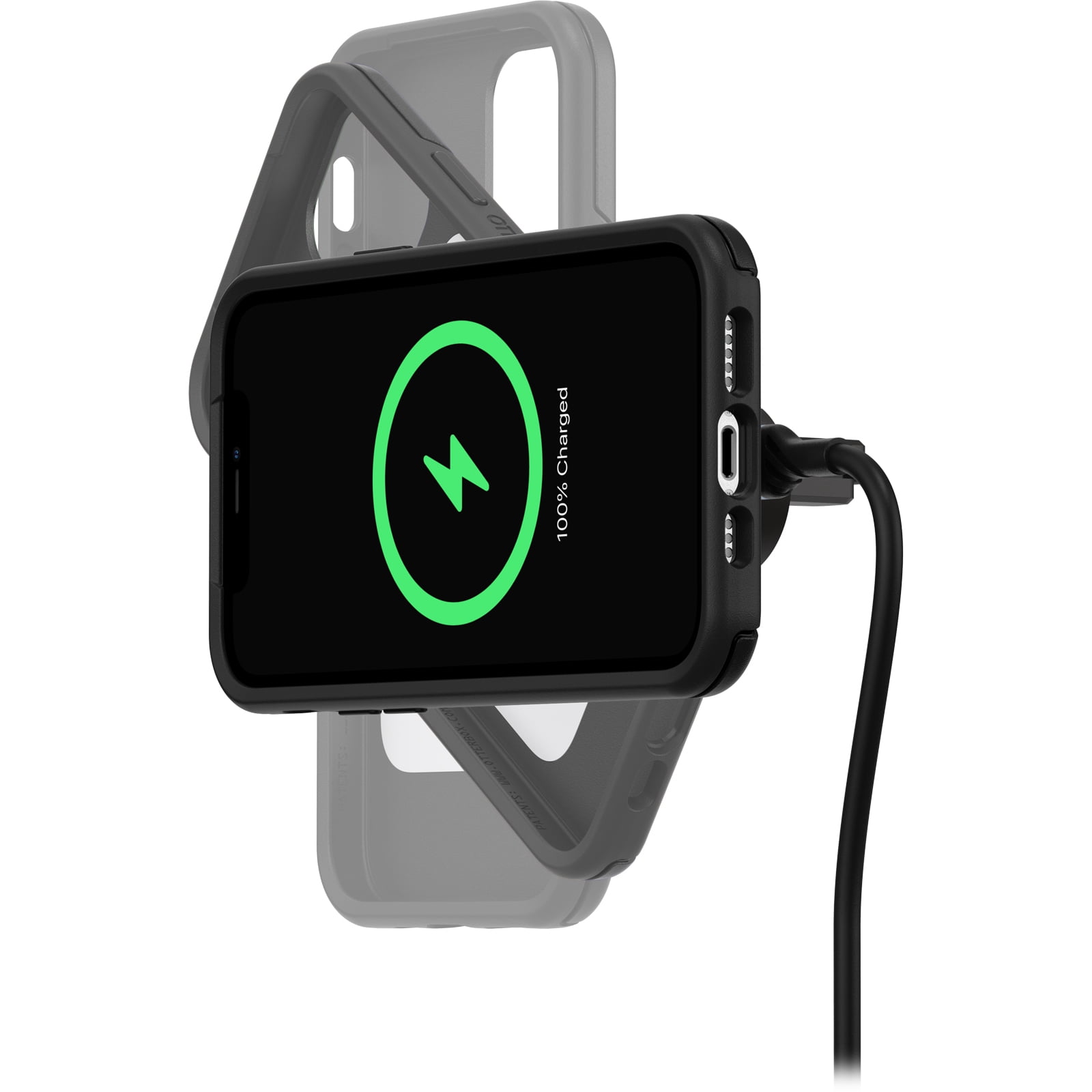 OtterBox Strive Series Wireless Charger Car Vent Mount for MagSafe - Black