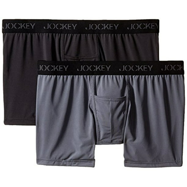 Jockey - Jockey Men's Underwear Microfiber Performance Boxer Brief ...