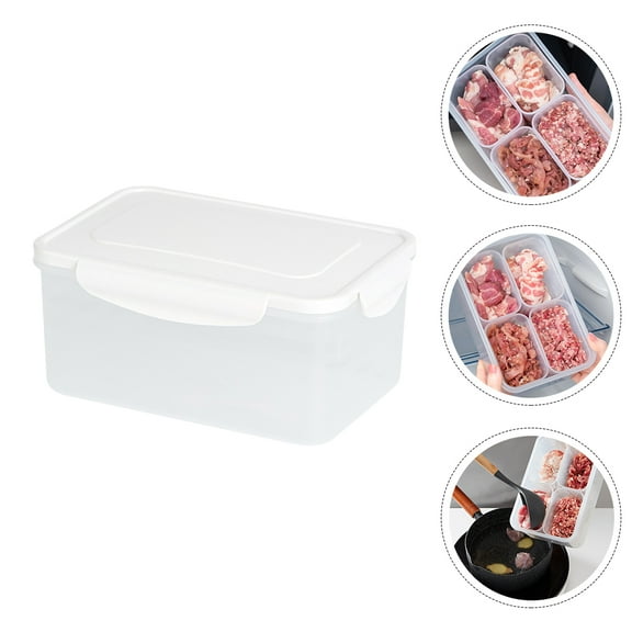 OUNONA  Fridge Organizer Food Storage Box Kitchen & Organization Container