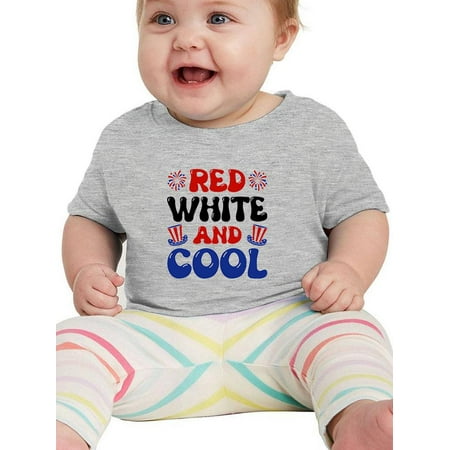 

Red White And Cool T-Shirt Infant -Image by Shutterstock 18 Months