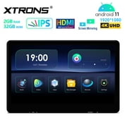 XTRONS 14" FHD Touch Screen Android 11 Car Headrest Monitor Player WiFi HDMI Car TV Player MP5 2+32GB 1920*1080p USB Tether Dual Band WiFi