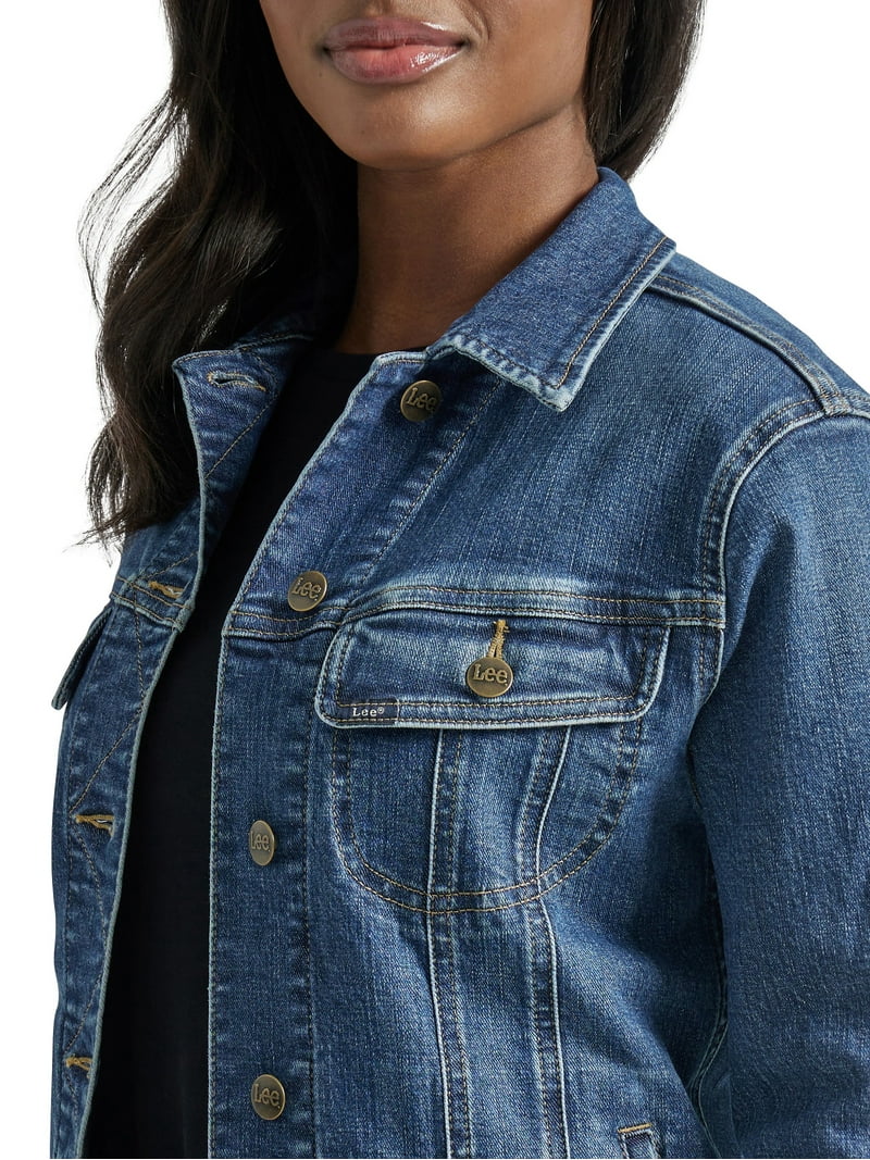 Lee® Women's Regular Fit Legendary Denim Jacket - Walmart.com