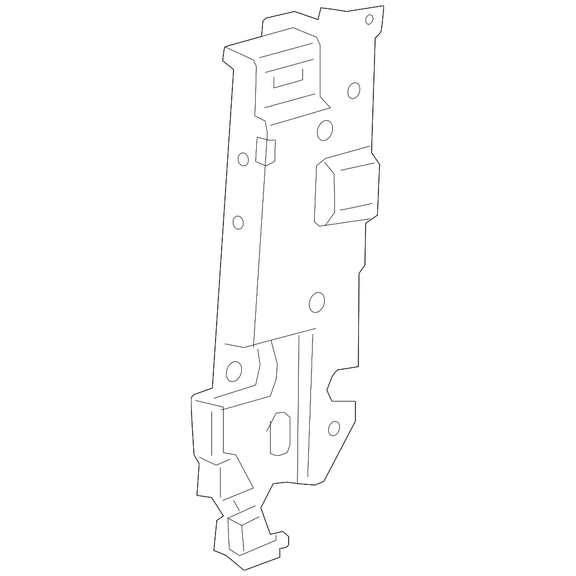 Genuine OE GM Side Baffle 23364135