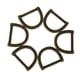 thumbnail image 5 of Hebillas metálicas vintage en forma de D para manualidades, zapatos, bolsos, ajustadores de cinturón., 5 of 6