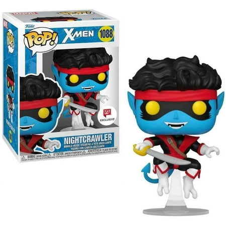 UPC: 0889698668811 | Pop! Marvel X-Men Vinyl Bobble-Head Nightcrawler #1988 Walgreens Exclusive