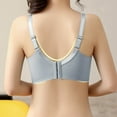 thumbnail image 5 of New summer arrivals SMihono Bralettes for Women Push Up Seamless Sexy Lace Bra Full Coverage No Underwire Comfort Breathable Everyday Bras 2025 Gray S, 5 of 7