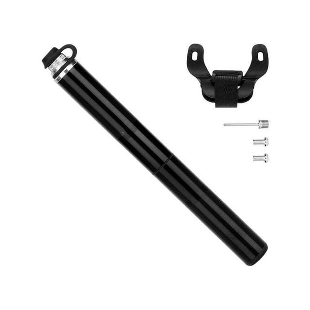 Almencla Bike Pumps Hand Pump Easy 160PSI Include Mount Bracket Pump for Tires Bike Air