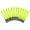 Yellow, variant on High Visibility Trail Markers for Tree Reflective Trail Marking Ribbon with Clip