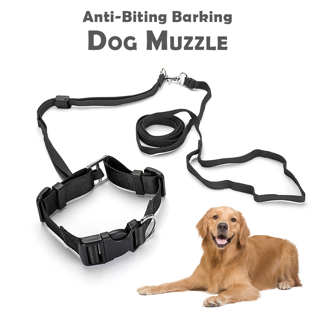adjustable dog muzzle