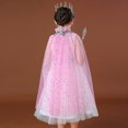 thumbnail image 3 of 7 piezas de disfraces de capa de princesa para fiesta de niña, 3 of 5