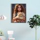 thumbnail image 2 of Con Cuentas Cuadradas 5D DIY Niña Gatito Del 45x60cm, 2 of 9
