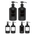 thumbnail image 2 of Set dispensador de jabón Homelistic Luxury Glass, 2 botellas, 2 of 7