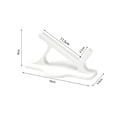 thumbnail image 3 of Adjustable Phone Stand for Desk, Sturdy Universal Holder Compatible with iPhone Samsung, Portable Foldable Phone Holder for Video Calls Reading Movies, Compact Lightweight Modern Design, 3 of 7