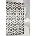 thumbnail image 1 of MODA Chevron Shower Curtain, 1 of 1
