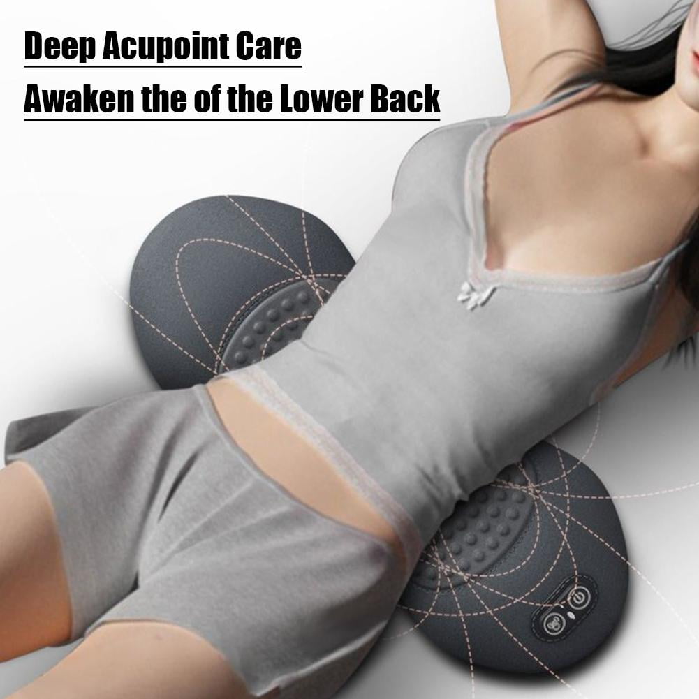 Smooth Spine Triple Fusion Back Massager, 2026 New Triple Fusion Massager for Sciatica, with Electric Traction Lifting & Heat Compress, All-Round Support, Relieve Neck/Shoulder Discomfort