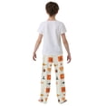 thumbnail image 5 of FORMRS Kids Pajama Pants with Pockets Size 6-8Y Boys Lounge Sleep Bottoms, Minimalist Geometric Pattern, 5 of 8