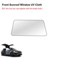 thumbnail image 1 of Exquisito compatible con Modelx Glass Roof Skylight Sun Shades Tesla Model X Sun Shades Delantero Trasero Sunroof Blind Shading Net Accesorios decorativos para automóviles, 1 of 3