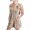 Beige2, variant on ameIAEA Girls Summer Rompers Kids Sleeveless Adjustable Straps Shorts Jumpsuits Overalls with Pockets