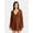 Brown Chestnut, variant on Scrunch Texture Coverup Dress, Women’s