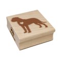 thumbnail image 1 of Bullmastiff Dog with Heart Square Rubber Stamp Stamping Scrapbooking Crafting - Large 2.75in, 1 of 7
