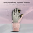 thumbnail image 3 of Winter Gloves Women's Ski Gloves, Winter Plush, Thickened Cycling Equipment,, Cold Proof, Warm, Touch-screen Cycling Women, 3 of 5